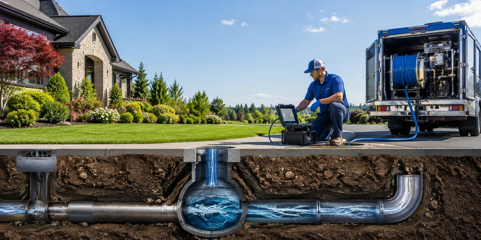 Drainage restoration information for Hume, VA